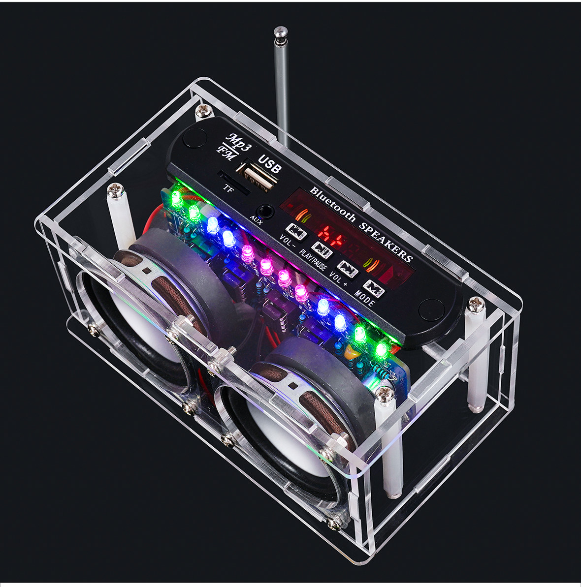 Diy Audio Electronics Kit - Radyo Ses DIY Kiti, Spektrum FM
