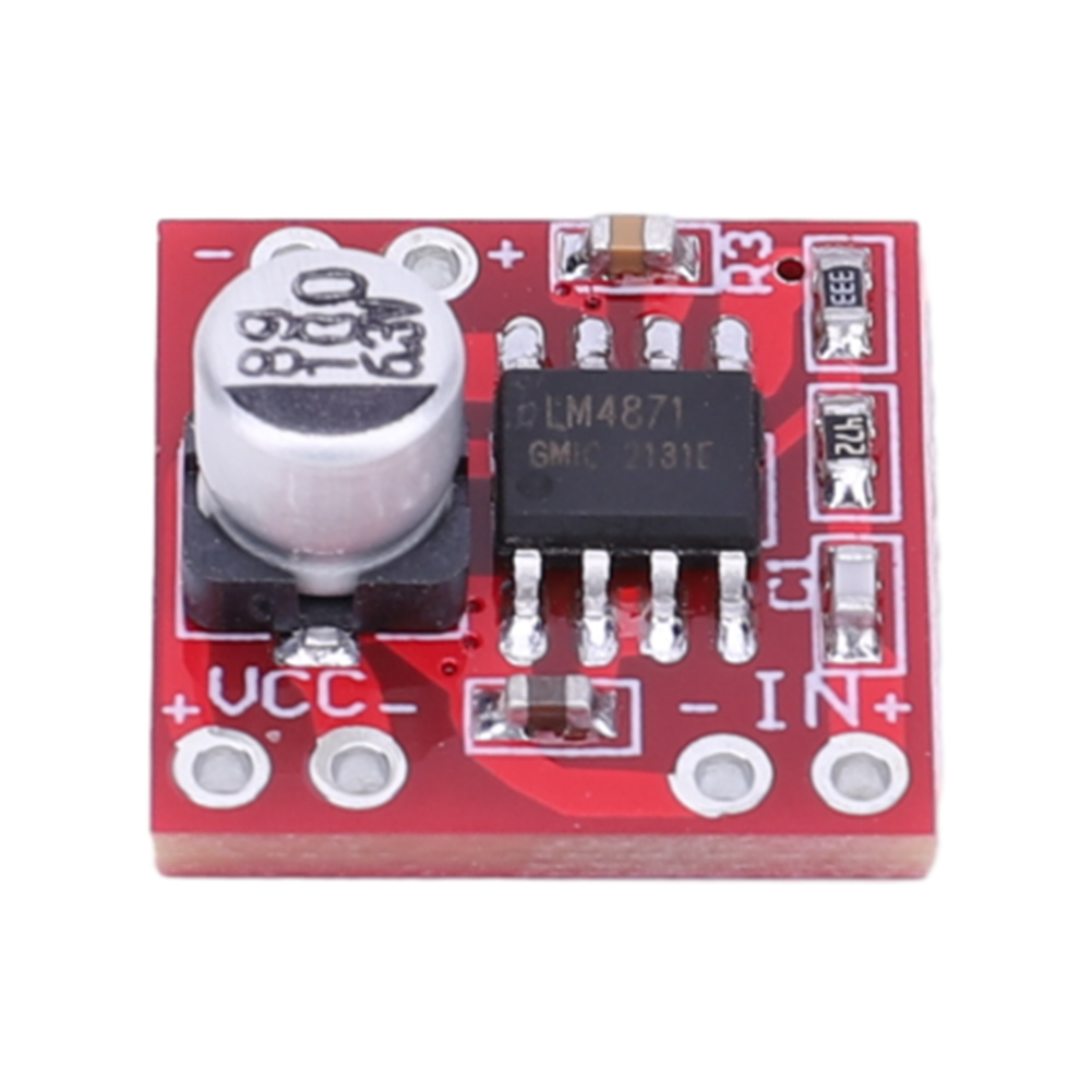 Diy Audio Electronics Kit - LM4871 Tek Kanallı Amplifikatör Kartı 3W