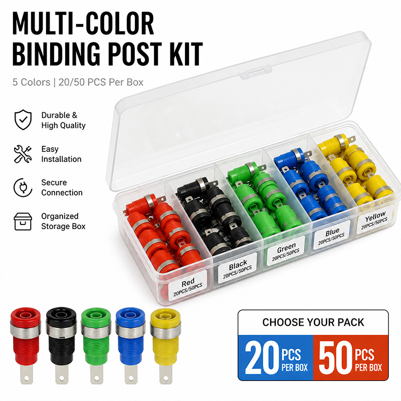 Çok Renkli Bağlantı Postası Ki - Diy Audio Electronics Kit incelemesi ve fiyatı