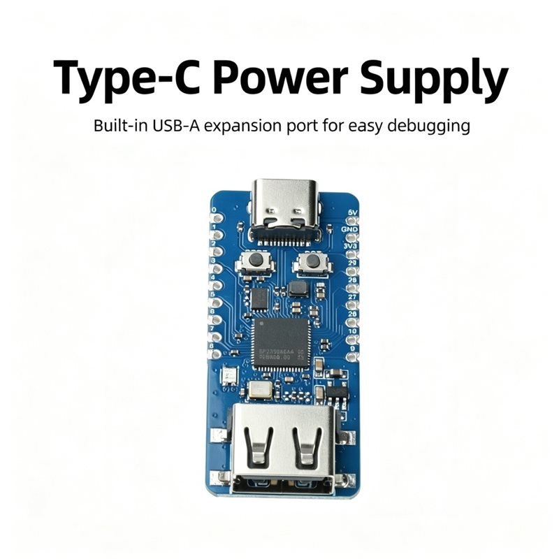 【Şimdi Alın】RP2350-USB-A, Rasp - Diy Electronics Shop incelemesi ve fiyatı