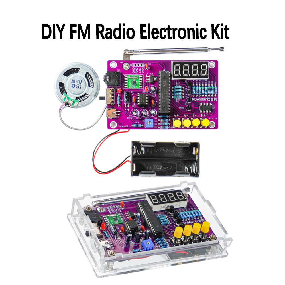 DIY FM Radyo Elektronik Kiti 8 - Diy Electronics Project Kit incelemesi ve fiyatı