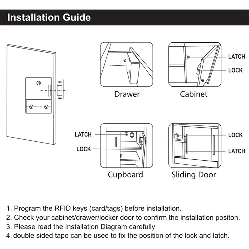 A98Z RFID Elektronik Dolap Kil - Diy Electronics Cabinet incelemesi ve fiyatı