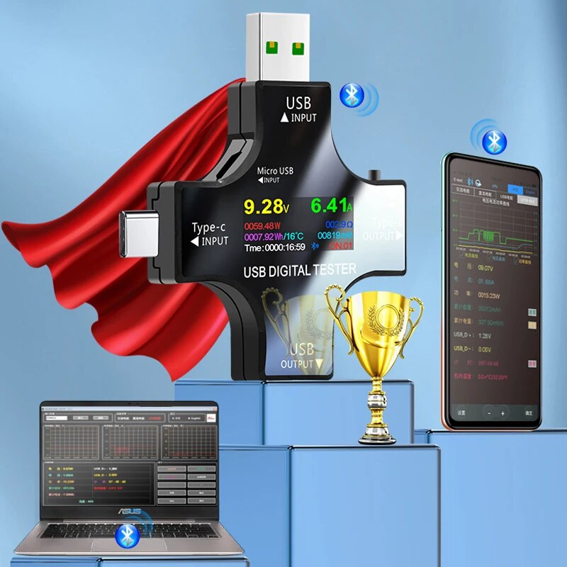 USB Test Cihazı DC Tip-C PD Di - Logic Analyzer Usb incelemesi ve fiyatı