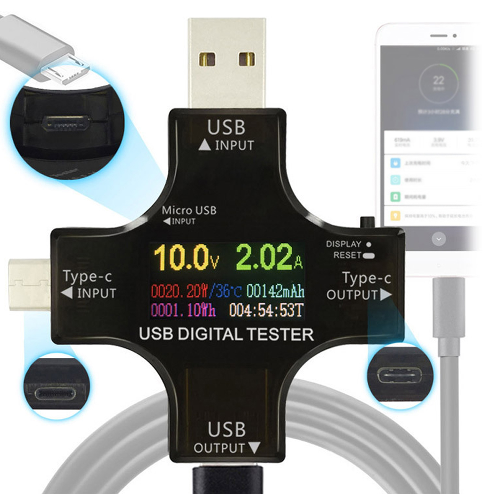 USB Test Cihazı Tip-C PD Renkl - Logic Analyzer Usb incelemesi ve fiyatı