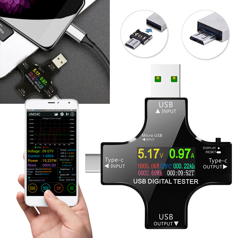 USB Test Cihazı Tip-C PD Renkl - Logic Analyzer Usb incelemesi ve fiyatı