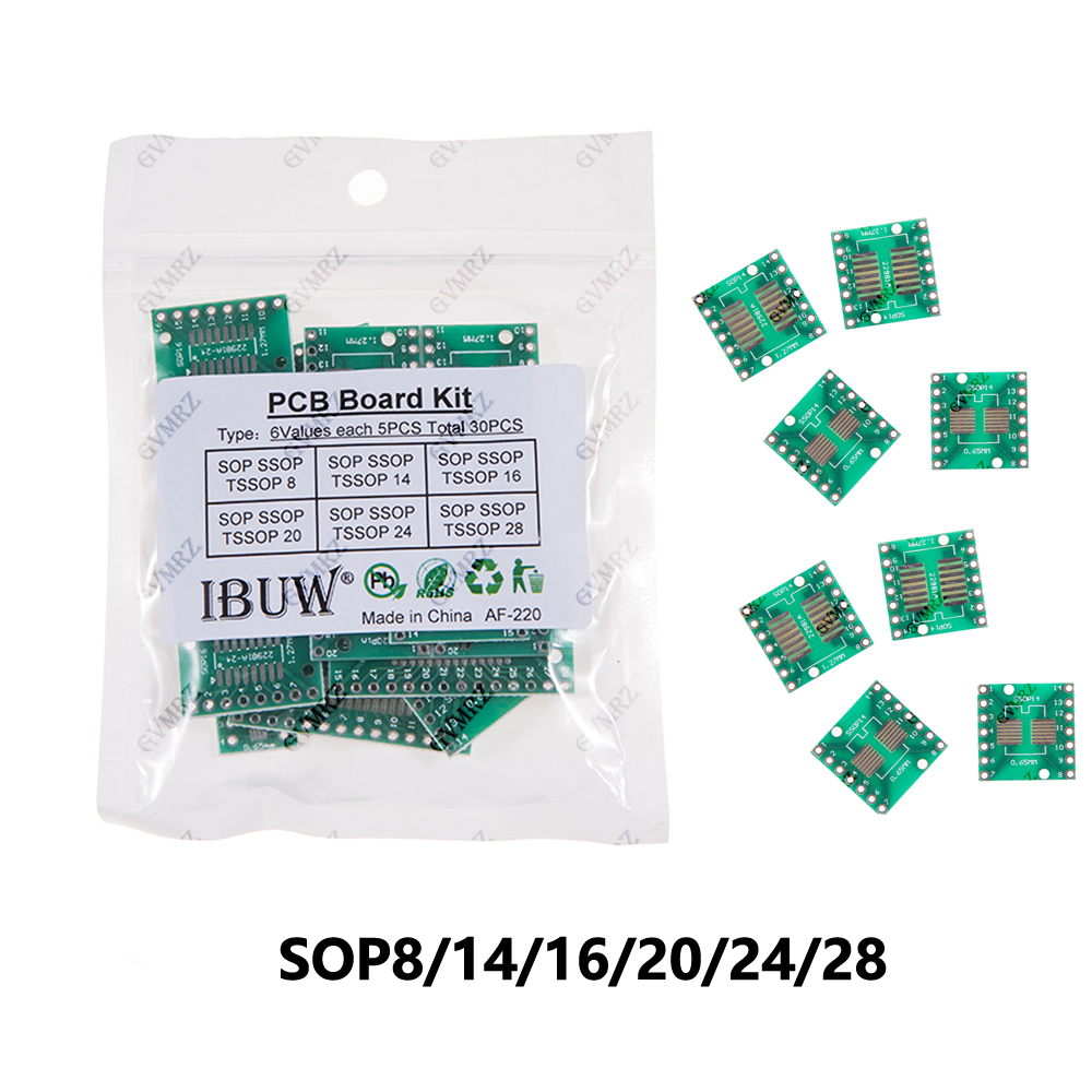 30 adet 6 değerler SOP SSOP TS - Diy Electronics Project Kit incelemesi ve fiyatı